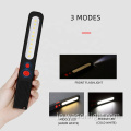 Wason New Design Slim Ultrathin Handheld Portable Flashlight Magnetic Rechargeable Industrial Work Site LED Torch Lightings